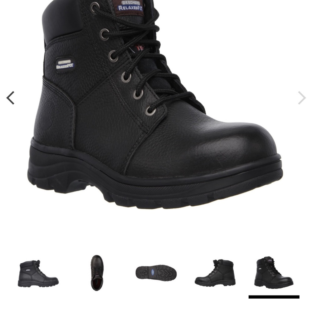 Sketchers Relaxed Fit Steel toes, electrical & oil resistant Women’s Boot
